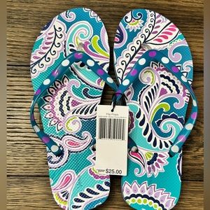 Vera Bradley Flip Flop Sandals